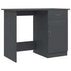 Bureau gris 39,4x19,7x29,9 bois d'ingénierie