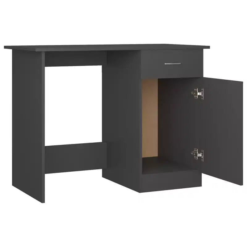 Bureau gris 39,4x19,7x29,9 bois d'ingénierie