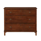 Commode 3 tiroirs en bois d'acacia rustique GDFStudio Callen 42