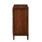Commode 3 tiroirs en bois d'acacia rustique GDFStudio Callen 42