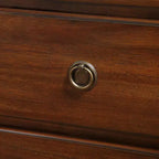 Commode 3 tiroirs en bois d'acacia rustique GDFStudio Callen 42