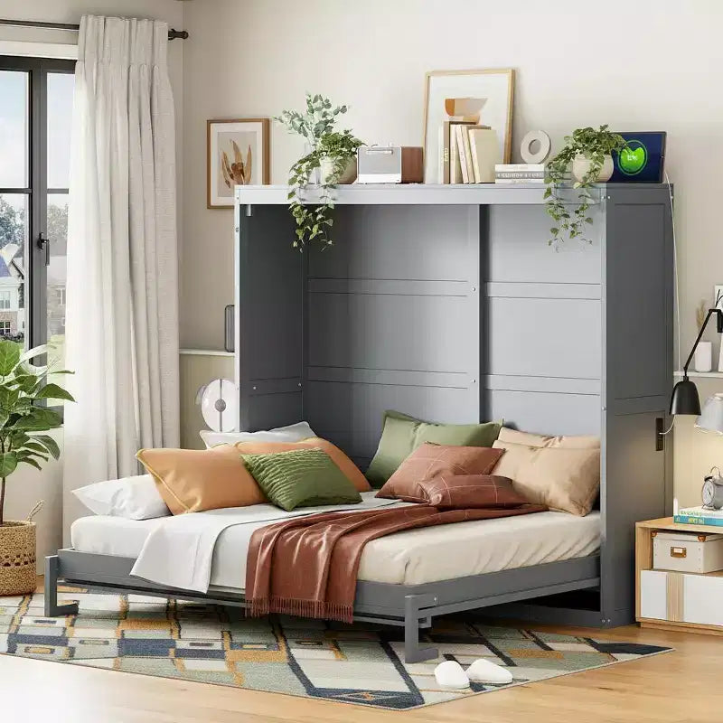 Merax Murphy Bed with Built-in Outlet & USB Ports