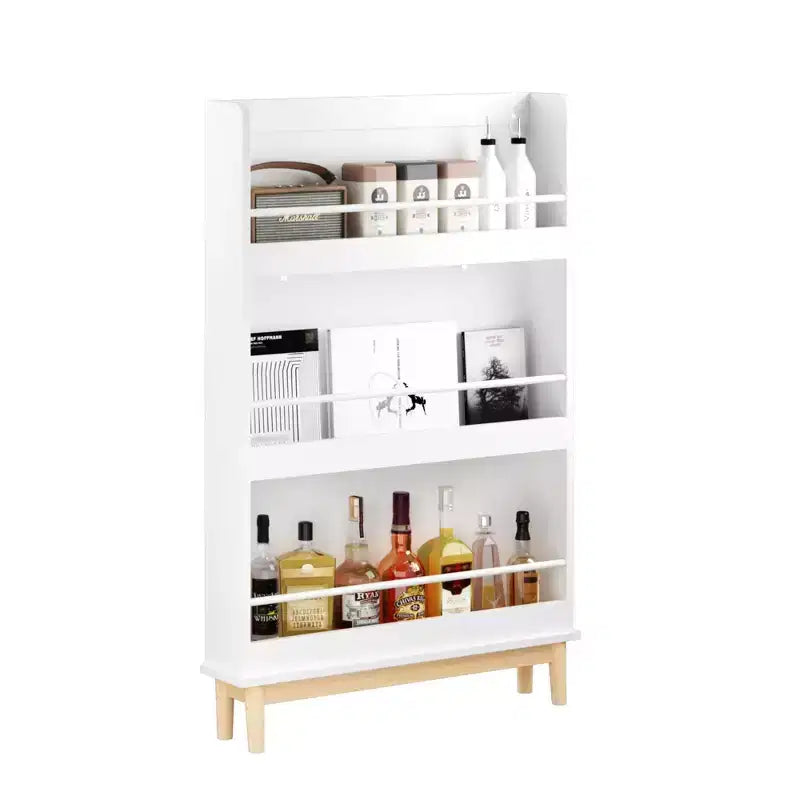 Étagère à livres pour enfants avec 3 tablettes d'exposition frontales, Bibliothèque, Meuble de rangement, Blanc - ModernLuxe