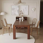 Okak 95.43IN Table à manger moderne extensible avec rangement, Table pliante peu encombrante avec grand plateau, Table de cuisine pour salle à manger