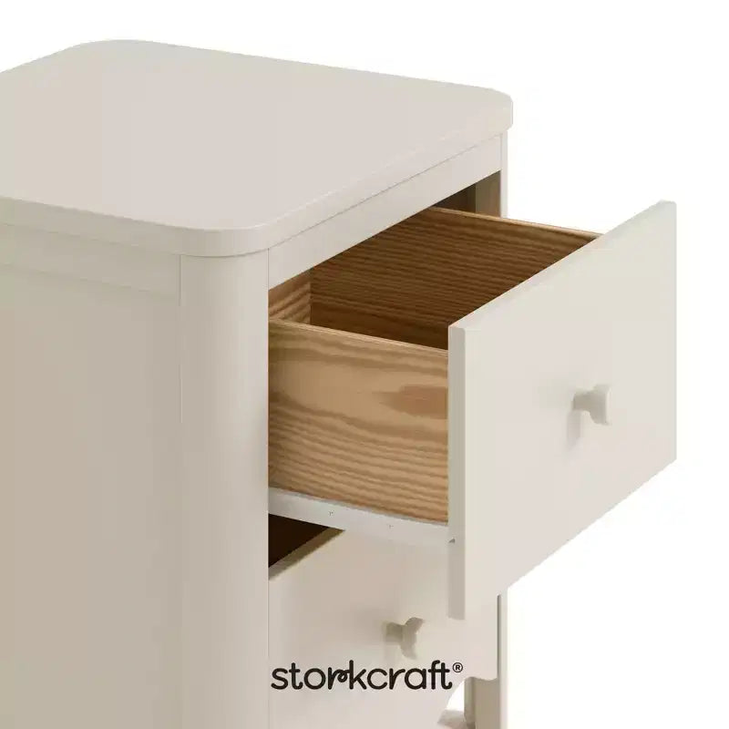Table de chevet à 2 tiroirs Casablanca de Storkcraft