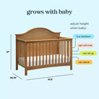 Lit de bébé convertible 4-en-1 Nolan Carter's by daVinci
