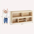Étagère à livres pour enfants avec tiroir - Organisateur de jouets avec étagère à livres, étagère à livres pour chambre d'enfant, pour chambres d'enfants, salles de jeux, chambres à coucher