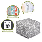 Majestic Home Goods, Fusion pouf ottoman