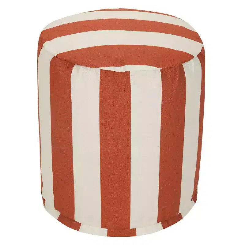 Majestic Home Goods,Pouf à rayures verticales