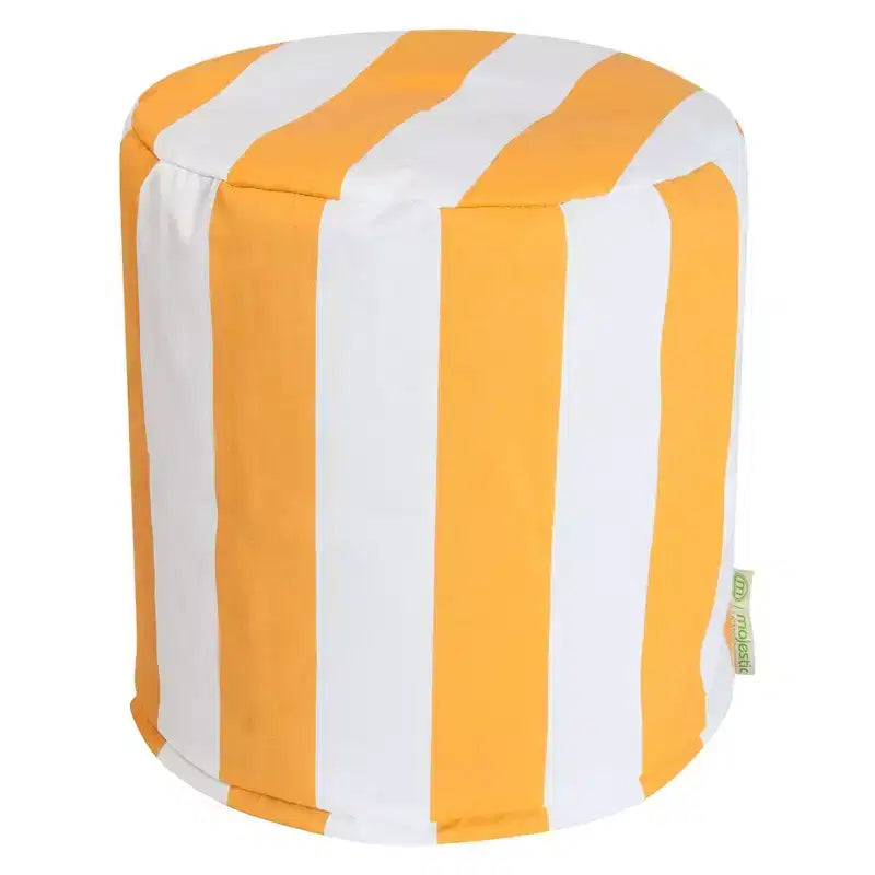 Majestic Home Goods,Pouf à rayures verticales