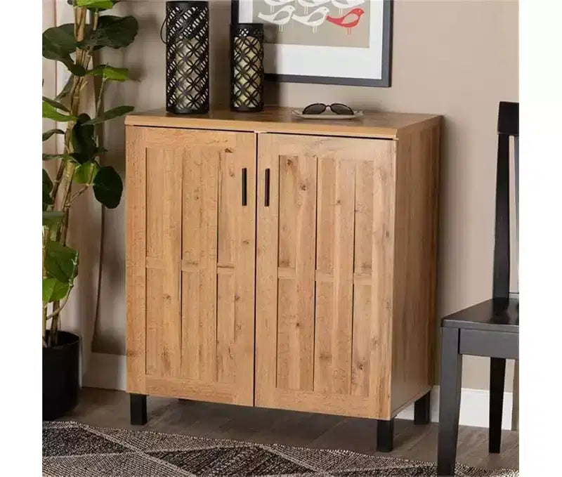 HomeStock Armoires de rangement utilitaires en bois de 89,1 cm (35,1 po) de haut et 40 cm (15,7 po) de large avec 2 portes et 2 étagères