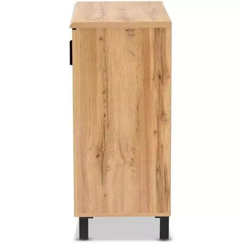 HomeStock Armoires de rangement utilitaires en bois de 89,1 cm (35,1 po) de haut et 40 cm (15,7 po) de large avec 2 portes et 2 étagères