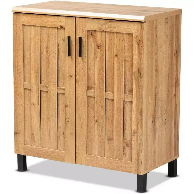 HomeStock Armoires de rangement utilitaires en bois de 89,1 cm (35,1 po) de haut et 40 cm (15,7 po) de large avec 2 portes et 2 étagères