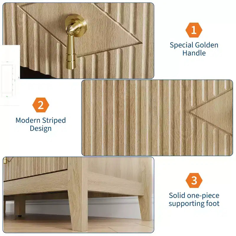 Commode 5 tiroirs, commode de chambre moderne en bois avec tiroirs de rangement, meuble TV de style ferme pour le salon, la chambre, le couloir