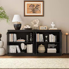 COZONY Buffet 4 portes de 160 cm, meuble de rangement moderne pour salon, salle à manger et bureau