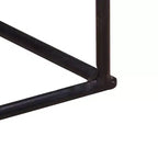 vidaXL Table Basse Bois de manguier Bois de manguier massif, Fer Modulaire moyenne