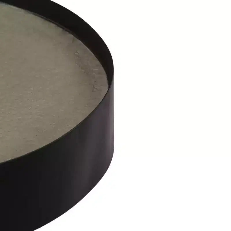 vidaXL Table basse Table d'appoint ronde Table de canapé de salon avec plateau en béton - 40 x 55 cm