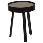 vidaXL Table basse Table d'appoint ronde Table de canapé de salon avec plateau en béton - 40 x 55 cm