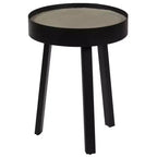 vidaXL Table basse Table d'appoint ronde Table de canapé de salon avec plateau en béton - 40 x 55 cm