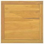 vidaXL Table basse 60x60x40 cm teck massif