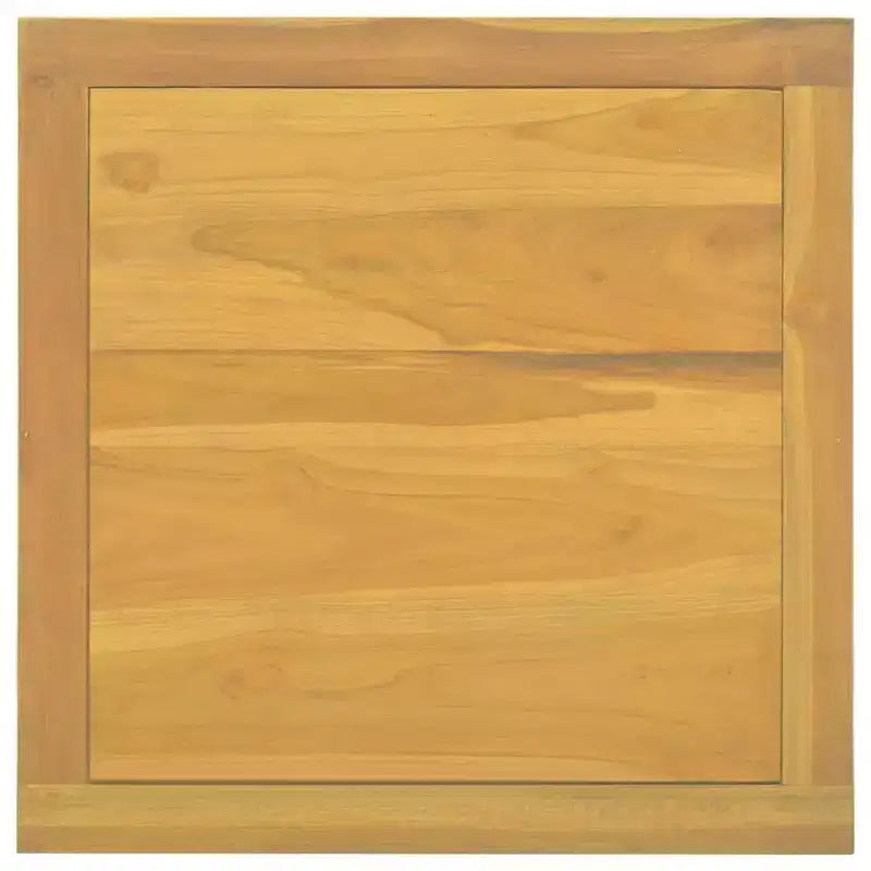 vidaXL Table basse 60x60x40 cm teck massif