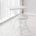 Tabouret pliant portable GustoWave avec poignée, tabouret rond pliant robuste avec capacité de 227 kg pour adultes, tabouret pliant de 45 cm