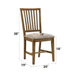 GDFStudio Sandra Ensemble de Salle à Manger Moderne 5 Pièces avec Table en Bois Vieilli et 4 Chaises Rembourrées