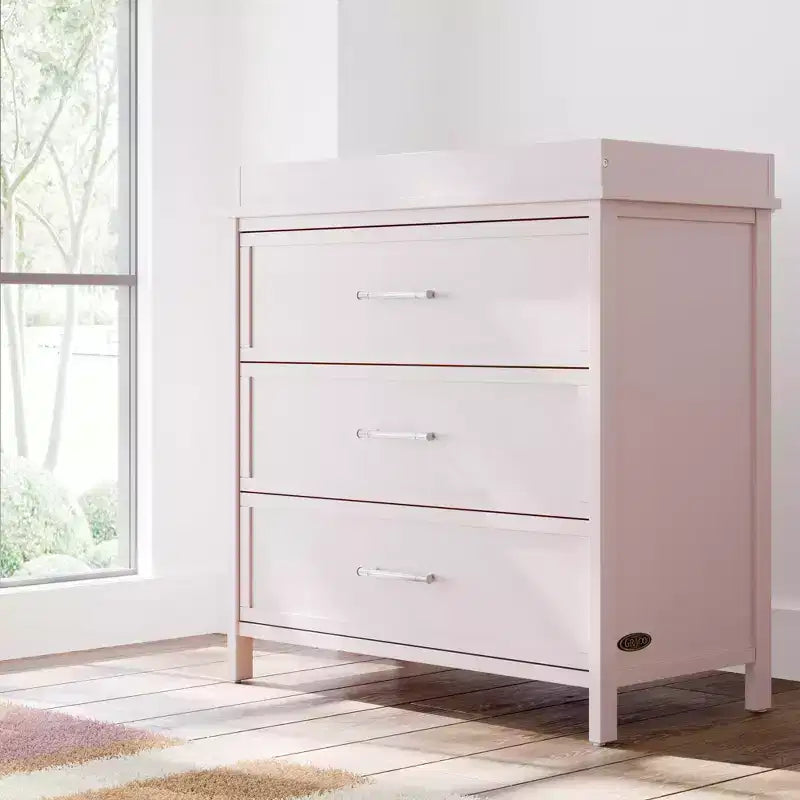 Commode Graco Classic à 3 tiroirs avec plateau à langer amovible