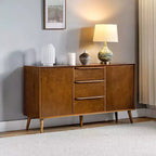 Abigail Commode 3 tiroirs de 145 cm de large en bois dur | KARAT HOME-ACORN