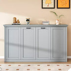 Lit escamotable en bois, lit mural Murphy, lit escamotable multifonctionnel avec meuble pliable, lit plateforme pour chambre à coucher, chambre d'amis, bureau, gris