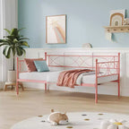Lit de repos gigogne - Lit de repos jumeau avec gigogne, cadre de canapé en métal avec support de lattes en acier - Lit de repos multifonctionnel pour chambre à coucher, chambre d'amis