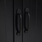 Meuble de rangement haut Accent pour cuisine avec étagères réglables et 2 portes basses