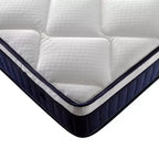 Matelas Okak Medium Ferme avec Mousse à Mémoire de Forme, Matelas Hybride avec Ressorts Ensachés, Matelas en Boîte pour Maison, Hôtel, Appartement