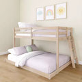 Lit superposé bas pour matelas simple/double Bear Plywood