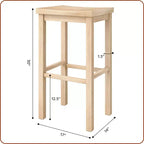 Tabouret de bar (76 cm) - lot de 4