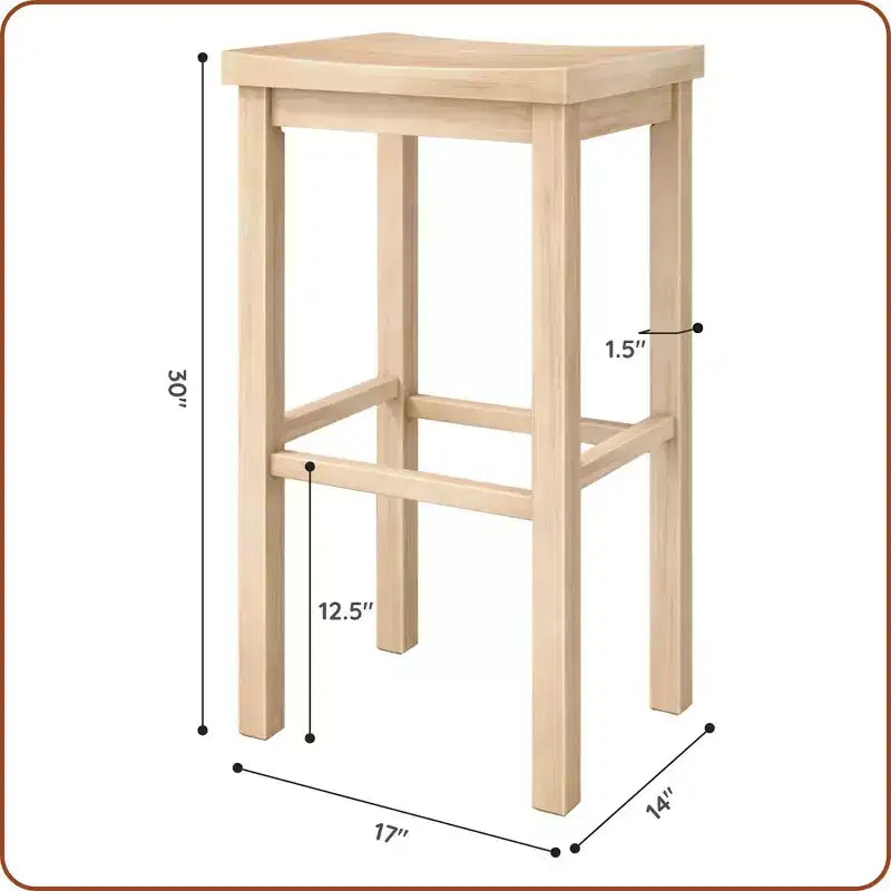 Tabouret de bar (76 cm) - lot de 4