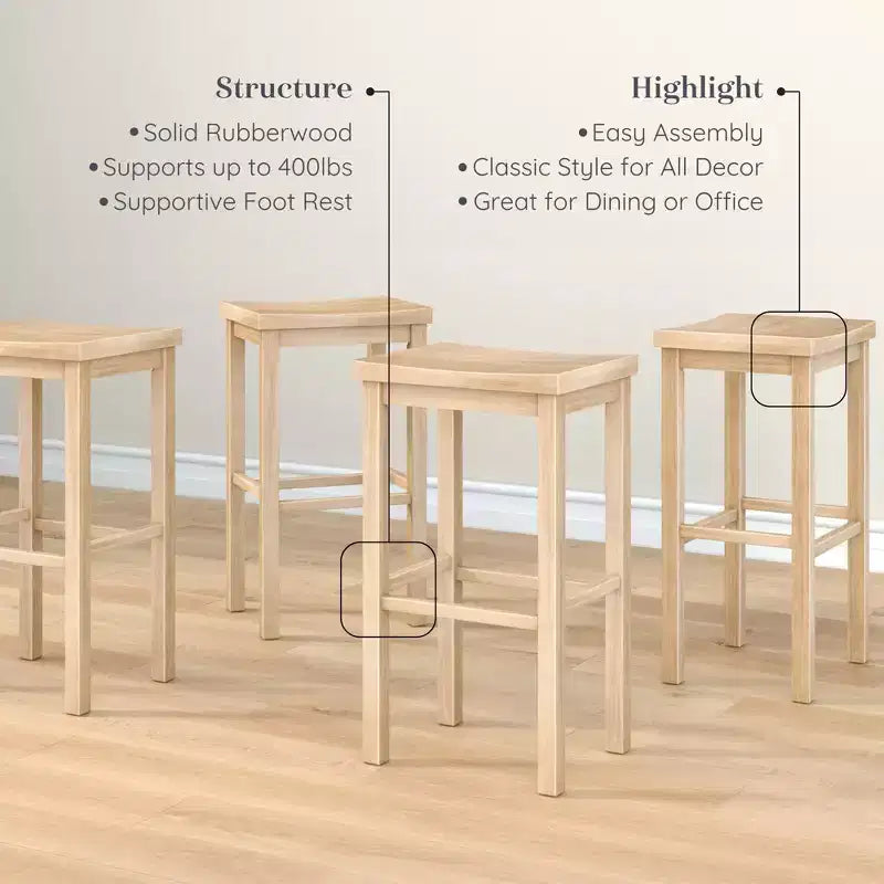 Tabouret de bar (76 cm) - lot de 4