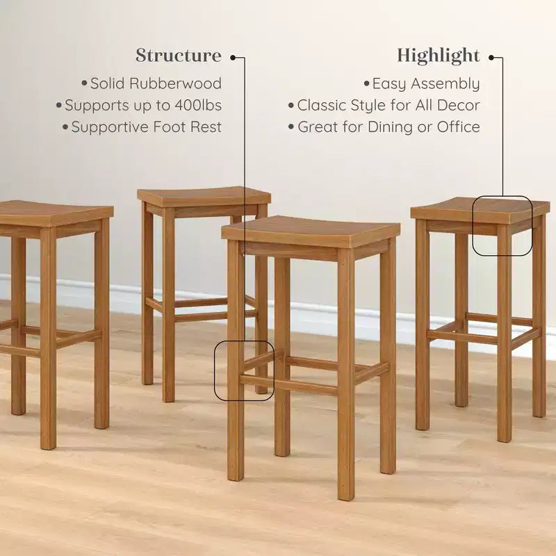 Tabouret de bar (76 cm) - lot de 4