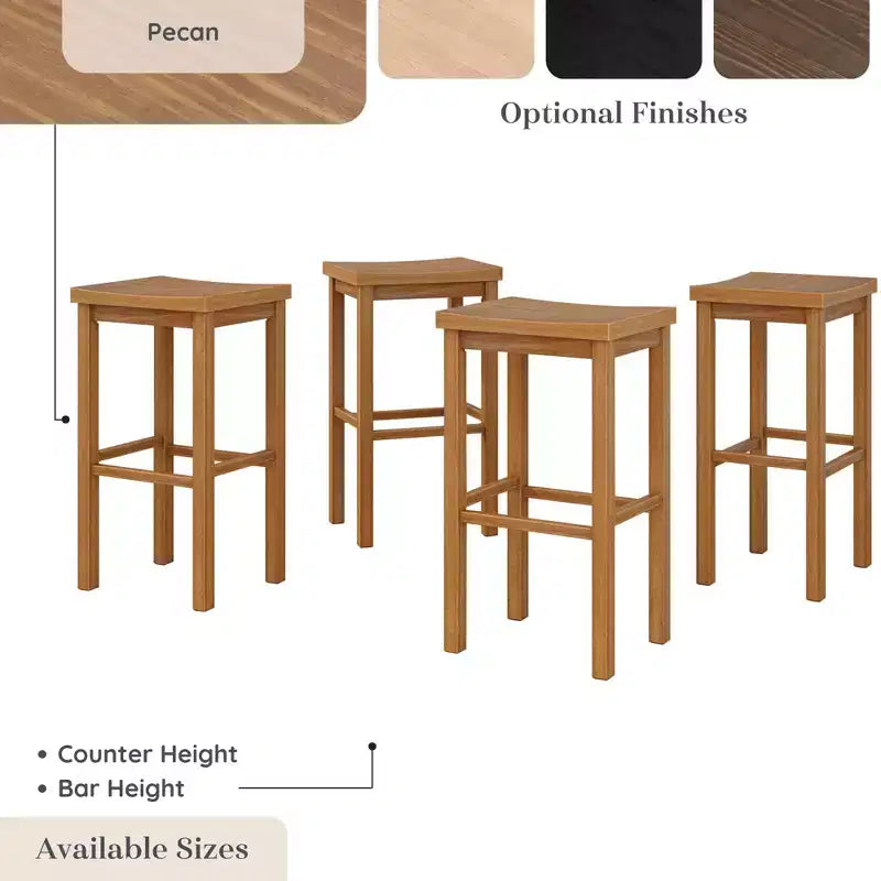 Tabouret de bar (76 cm) - lot de 4