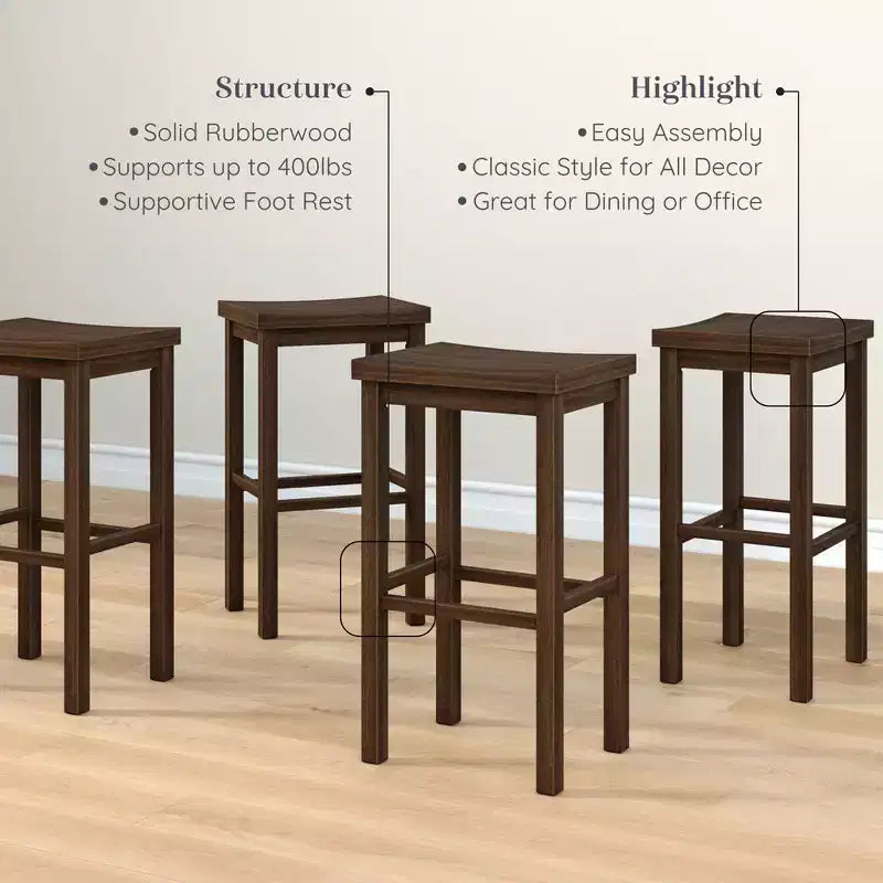 Tabouret de bar (76 cm) - lot de 4