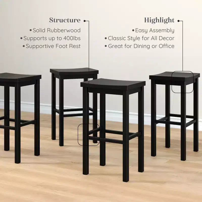 Tabouret de bar (76 cm) - lot de 4