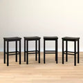 Tabouret de bar (76 cm) - lot de 4