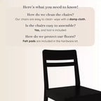 Chaise de salle à manger Crew