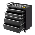 COZONY 5-Drawer Rolling Tool Chest, Locking Tool Storage Cabinet with Wheels & Drawer Liners for Garage Workshop