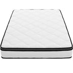 Matelas Okak Full/Queen Size en boîte avec ressorts ensachés, matelas hybride de fermeté moyenne à soulagement de la pression avec housse respirante, CertiPUR-US
