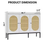 Meuble à chaussures 8 niveaux 3 portes, Organiseur de rangement de chaussures autoportant avec étagères réglables, Salon, Placard,