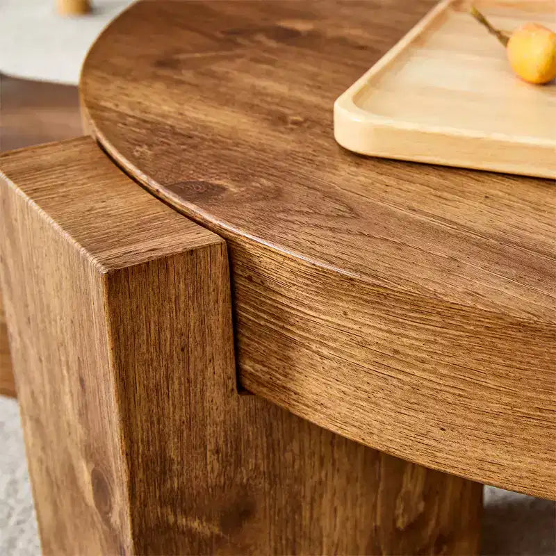 Table basse détachable à 2 niveaux, table d'appoint peu encombrante pour salon/chambre