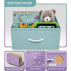 Table de chevet étroite Sorbus à 5 tiroirs avec cadre en acier, plateau en bois, tiroirs en tissu faciles à tirer pour la maison, la chambre, le bureau et le dortoir
