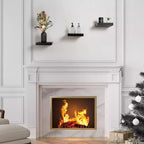 Sorbus Lot de 3 Étagères Murales Flottantes Carrées de 23 cm - pour Décoration de Salon, Chambre, Salle de Bain, Maison et Cuisine
