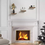 Sorbus Lot de 3 Étagères Murales Flottantes Carrées de 23 cm - pour Décoration de Salon, Chambre, Salle de Bain, Maison et Cuisine